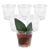 DIBALIYI 6 PCS Plastic Glasses, 5.63 OZ Plastic Tumblers for