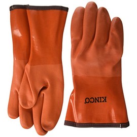 Kinco 035117818255 Coated Acrylic Lined Pvc 12" Work Gloves, Large, Single Pair