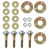 ULTECHNOVO 4pcs Rocking Chair Bearing Connecting Piece Practical Iron Replacement