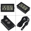 DWEII 6-Pack Mini Digital Thermometer Hygrometer with Probe Indoor Temperature