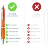 ZENSCRIBE® Ergonomic Ballpoint Pen, Pack of 10, Premium Ballpoint Pen