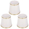 3PCS E14 Lampshade Barrel Shape Table Lamp Shade Meson Installation