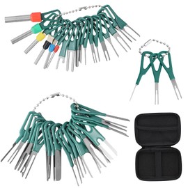 Fangehong 41 Pcs Car Release Tool, Car Cable Plug Removal Tool, Terminal Removal Tool Kit, Pin Extractor, Wire Connector Pin Release Key Extractor Tools
