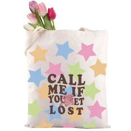 AATOP Rapper t-Creator Tote Bag Pop Music Lover Gift Hip Hop Themed Shopping Bag (CALL ME tote 2U)