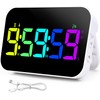 KMMKGG Timer LED Kitchen Timer: Count Up/Down Digital Timer Up