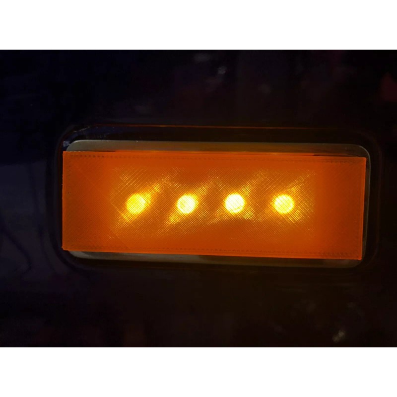LED 1968-69 Javelin AMX front Marker Light LED PAIR