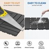 Goovilla Plastic Interlocking Deck Tiles, 9 Pack , 12"x12" Waterproof