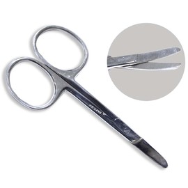 ToolUSA Baby Safety Scissors 3.5 Inch Curved: SC-32352-Z03 : (Pack of 2 Scissors)