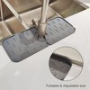 Faucet splash guard mat drying water splash pad silicon mat