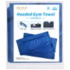 CACATUA Gym Towel for Men, Super-Absorbent Soft Microfiber Towels, Hooded