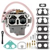 AUTOKAY 15003-2766 Carburetor With Carb Repair Kit for Kawasaki Mule