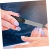 Healeved Nail Files Set Metalic Stainless Steel Cuticle Tools Smooth