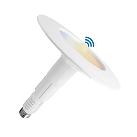 Jolux 5/6" Retrofit LED PIR Motion Sensor Recessed Lighting,Adjustable 5CCT 2700K-5000K,12W=60W,800LM,Non-Dimmable,LED Replacement Can Light,Ideal for Closet,kitchen,Porch etc.Easy Installation,1 pack