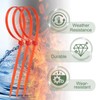 YELARXI Zip Ties Plastic Cable Ties, Self-Locking Wire Zip Tie