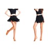 Olive-G 2 Pairs Ballroom Dance No Toe Net Tights Open