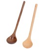 8 Pcs Wooden Spoon Beech Wood Safe Environmentally Friendly Wooden