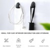 ZNDAW 8PCS Car Dashboard Mini Hooks, Strong Self Adhesive Vehicle