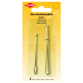 Kleiber 69920 Pull-Through Needles, Steel, Silver, Length: 80, 65 mm