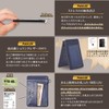 Blue Cynthia Commuter Pass Case, Genuine Leather, Men's, Bifold, Thin,