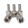 LTWFITTING Bar Production Stainless Steel 316 Barb Fitting Coupler 5/16"