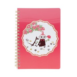 Sunstar Stationery Moomin Notebook, Ring Notebook, B6, 25, Spring Summer, Little My S2642972