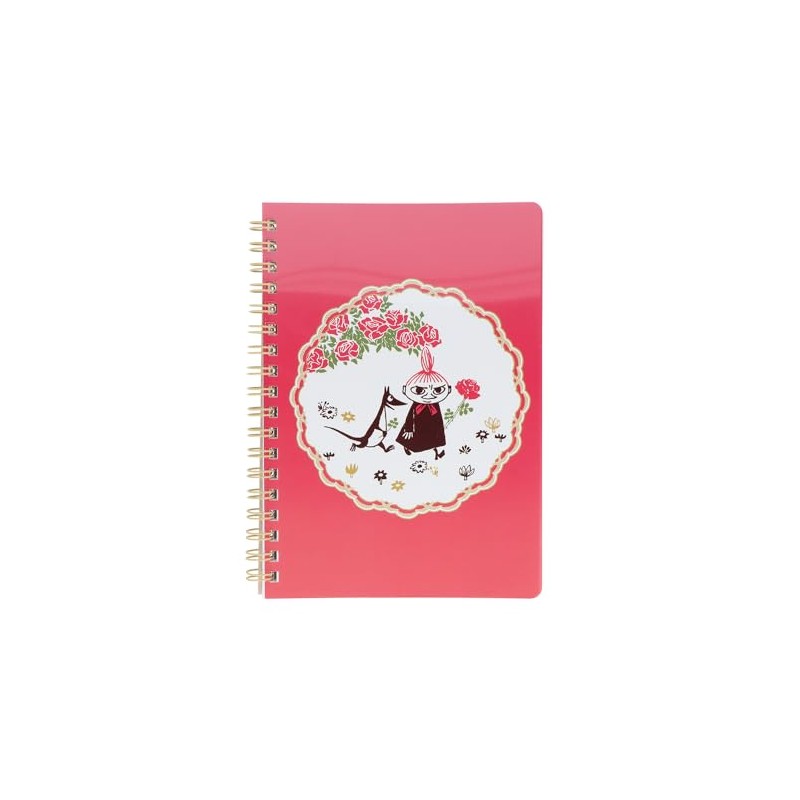 Sunstar Stationery Moomin Notebook, Ring Notebook, B6, 25, Spring Summer,