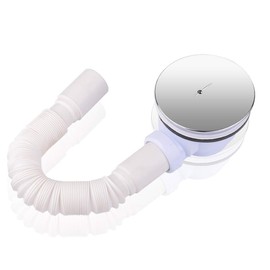 euroharry Drain Fitting with Odour Trap for Shower Trays with Drainage Hole Diameter 90 mm Drain Siphon Shower Tray