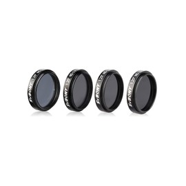 Svbony SV139 1.25 Inch Moon Filter Kit, 25% 12.5% 6.5% 0.1% Transmission Reduce the Total Brightness of Moon Surfaces, 4-Piece Telescope ND Moon Filter Set, for Observing Moon Phases