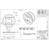 Bryant Electric RF406GY Pre-assembled Flange, Cover, and Leveling Ring for