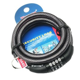 Unbreakable wire lock bicycle lock Motorcycle lock/Bicycle key/Bicycle lock/Bicycle anti-theft / 왠만해선 안끊어지는 와이어락 자전거자물쇠 오토바이자물쇠/자전거열쇠/자전거잠금장치/자전거 도난방지