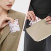 YAMEIZE Small Strawberry Wallet for Women Girls Cute Print Bow