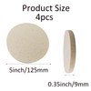 pson 4Pcs 5 Inch Wool Felt Polishing Pad, Buffing Wheels