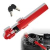 KNFRXO Steering Wheel Lock for car Universal Adjustable Length Anti-Theft