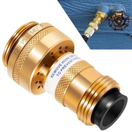 Replace for 50HA-BR Brass Vacuum Breaker Fit for Woodford Models 22, 27, 30, 67, Anti-Siphon Double Check Backflow Preventer Used for Outdoor Faucets and Hydrants
