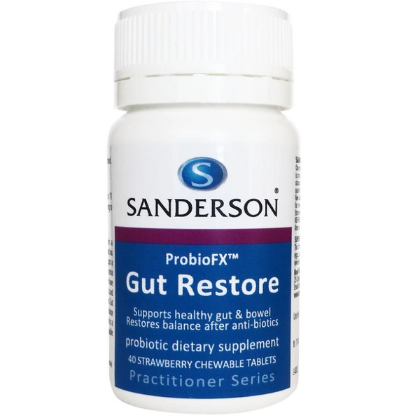 Sanderson ProbioFX Gut Restore Antibiotic Support Tablets 14