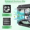 Aibabcue Shutter Exhaust Fan, 7 in Wall Mount Ventilation Fan