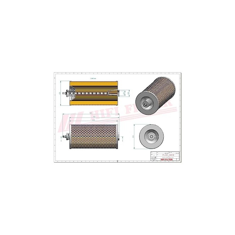 HIFI Filter Hydraulic Filter SH 60221