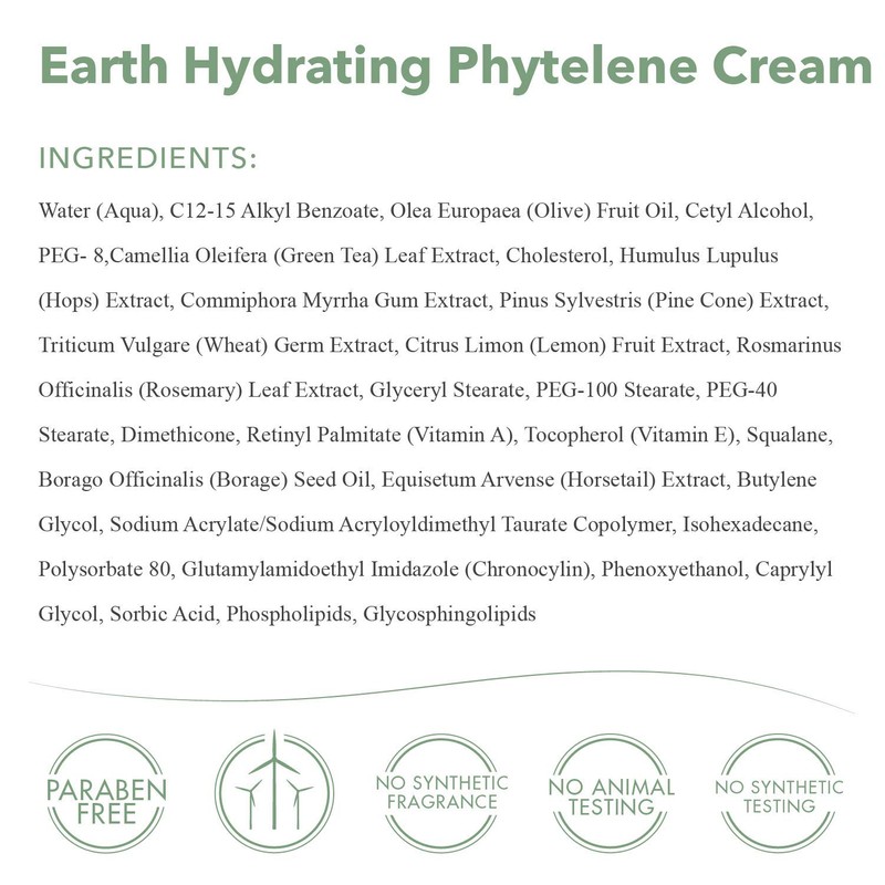 emergin C Earth Hydrating Phytelene Cream - Anti-Aging Moisturizer with