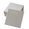 BAY LETTERPRESS Accessory Mats, 50 Sheets, White, Plain, 2.2 x