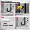 SEDY Heavy Duty Garage Storage Hooks: 4-Piece 6" & 3"