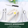48-Piece Silverware Set, CEKEE Stainless Steel Flatware Set for 8