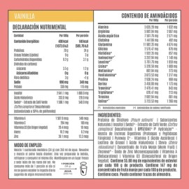 Birdman Fitmingo Proteína Vegana en Polvo  con Inositol, Ácido Hialurónico y Potenciadores de Colágeno  Sin Lactosa  Vainilla  10 Sobres              