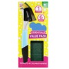 1 Refillable Washing Up Brush with 6 Replaceable Sponge Refills