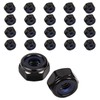 CPYJW Pack of 20 DIN985 m8 Nuts, Locking Nuts M8