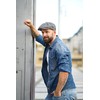 WEROR WEROR-323.1 Men's Flat Cap with Peak, Hat with Cotton