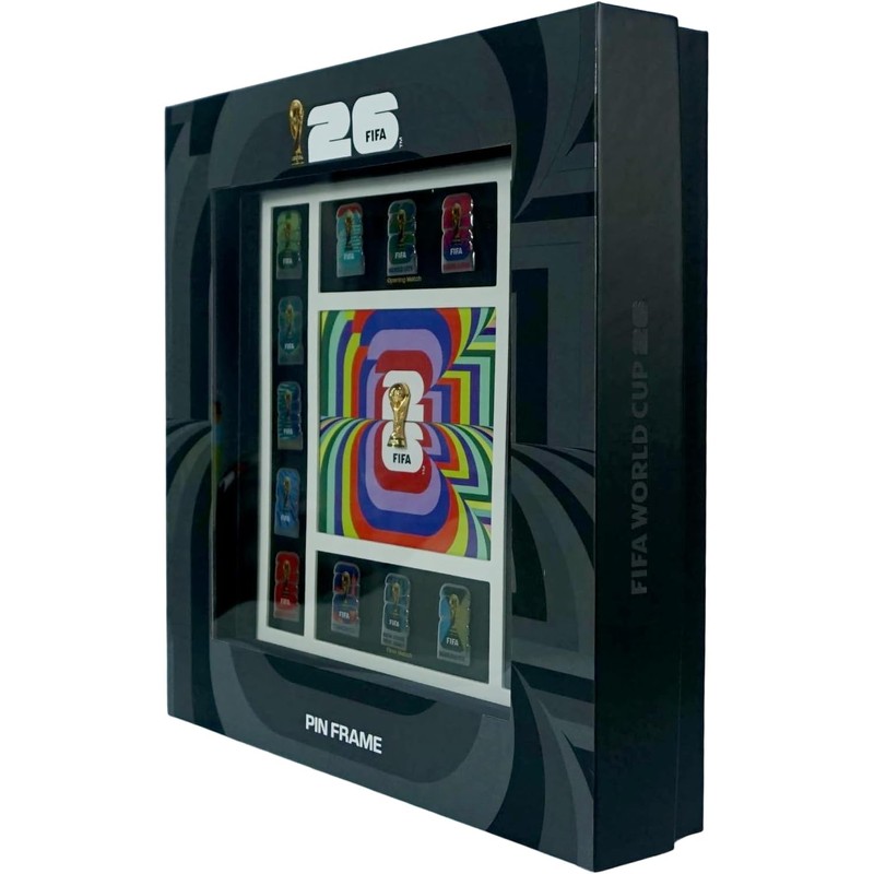 Premium 16City Commemorative Sports Pin Frame Set Limited Edition Wall