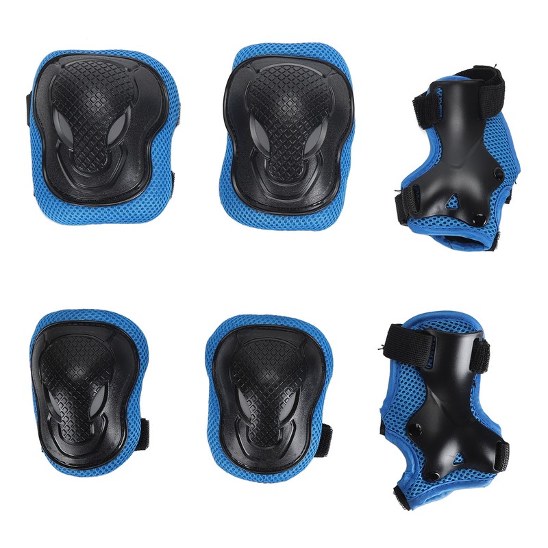 Helmet Knee Pad Adjustable Comfortable Protective Kids Sport Gear Set