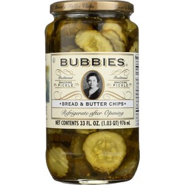 Bubbies Chips, Bread & Butter 33.0 OZ(Pack of 3)