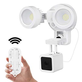 Wasserstein 3-in-1 Remote Floodlight, Charger and Mount Compatible with Wyze Cam V3 (Camera NOT Included)