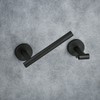 Toilet Roll Holder, NEWRAIN Bathroom Toilet Roll Holder Wall Mounted,